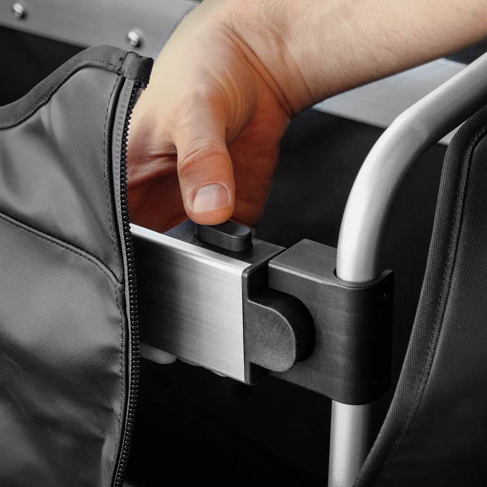 Eufab Transportbox für Fahrradträger 350 l passend zu SD260/TECDC1