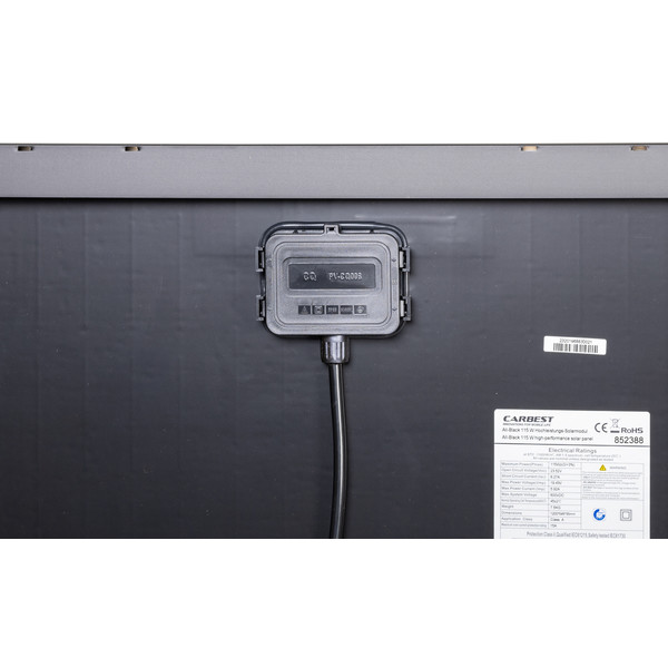 Carbest Solarmodul 155 W Full-Black