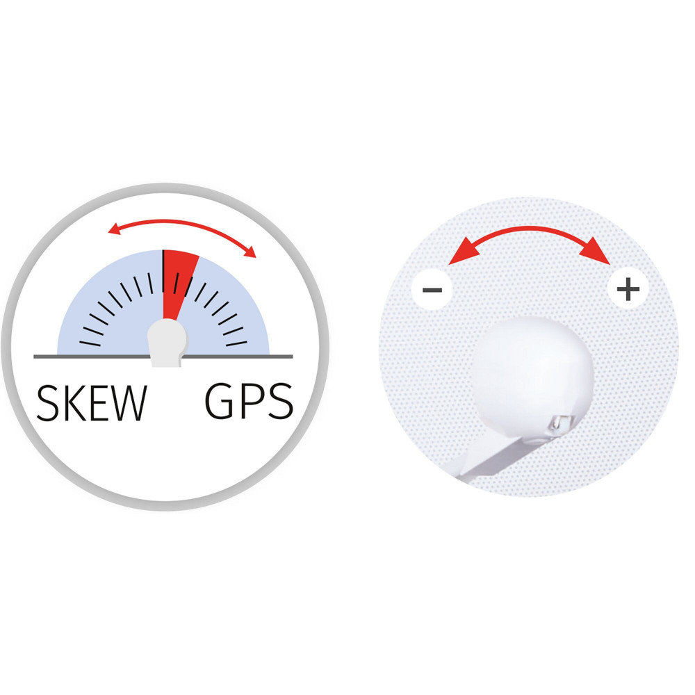 Alden AS4 80 SKEW Ultrawhite inkl. TV A.I.O. Smart