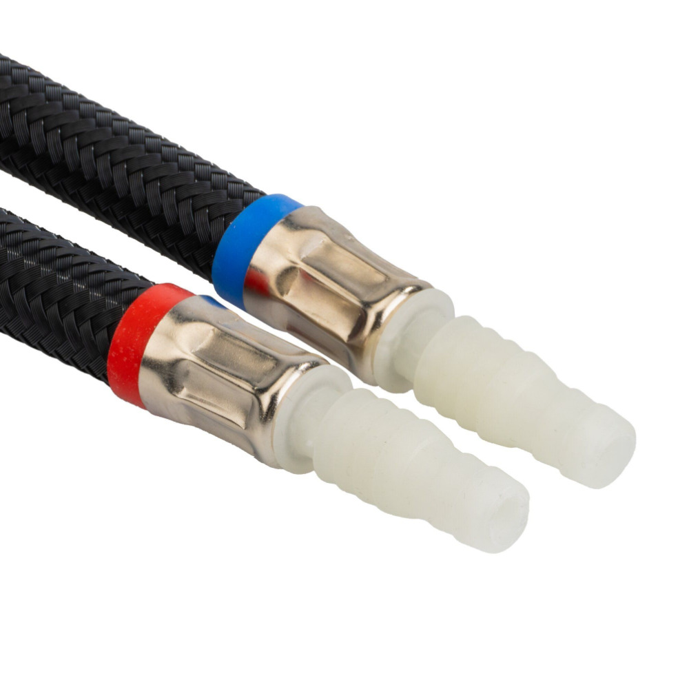 Comet Florenz Duschanschluss 1/2 schwarz matt