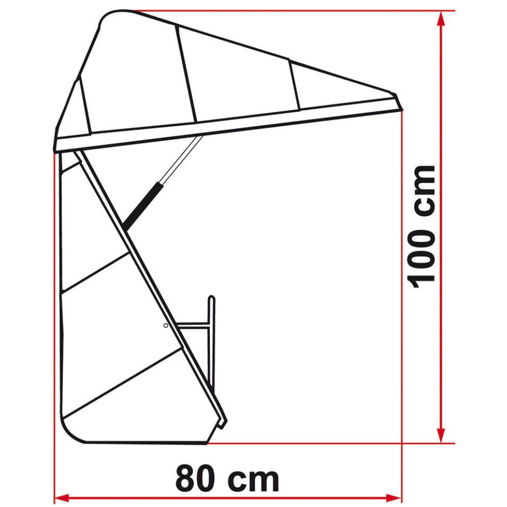Fiamma Heckbox Ultra Box 360, weiß