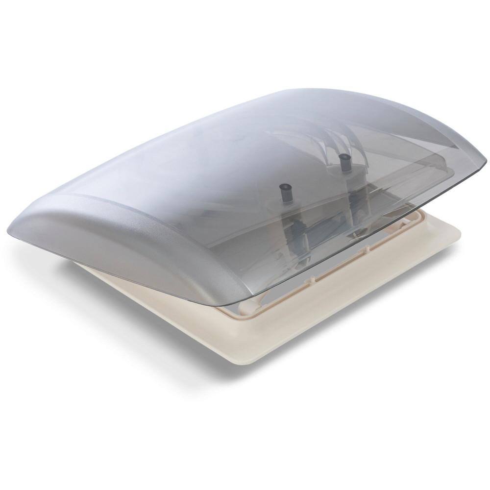 MPK VisionVent S pro mit Fliegengitter 280x280 mm - cremeweiß