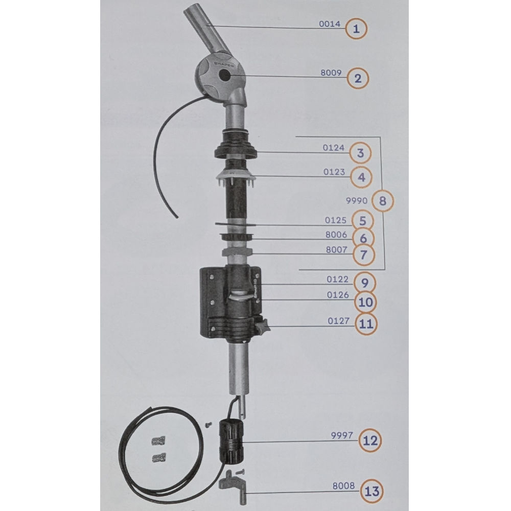 Shapeg Dachdurchführungshülse bis 60 mm (Nr. 0123)