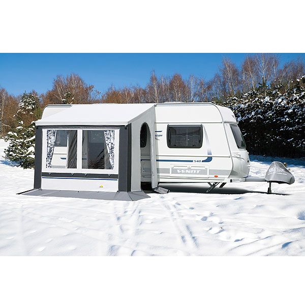 DWT Vorzelt Cortina II grau Gr. 3 - 250 x 200 cm   B-Ware