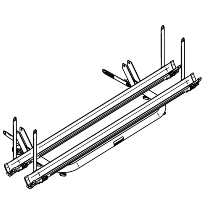Thule Schienenbügel komplett Thule Sport G2 universal