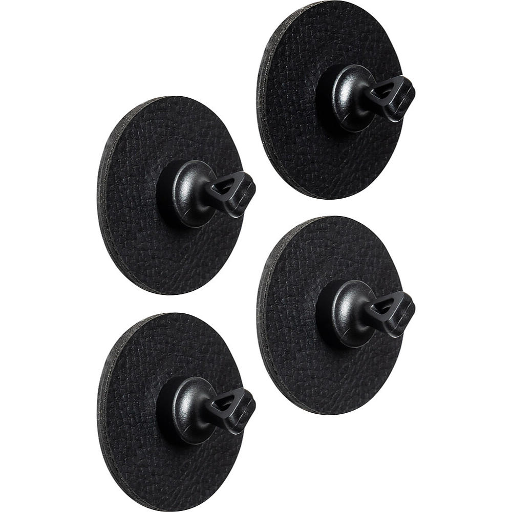 Silwy Magnet-Pins Flex 4er-Set, schwarz