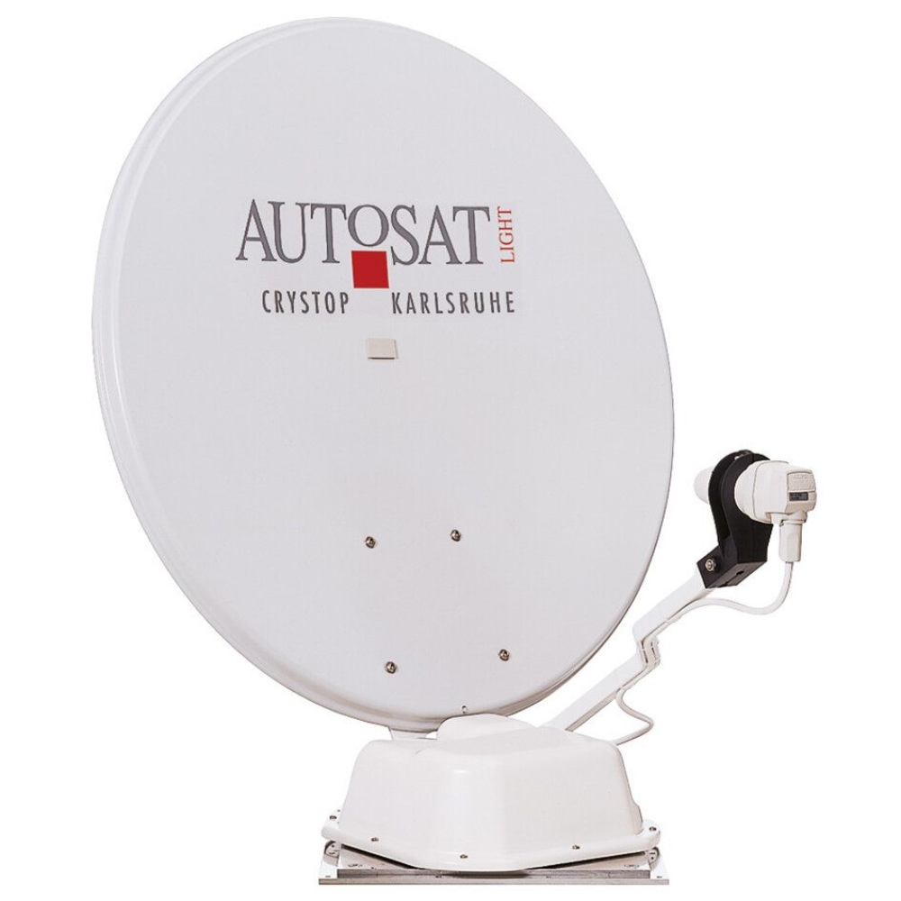 Crystop Sat-Anlage AutoSat Light S Digital Single weiß