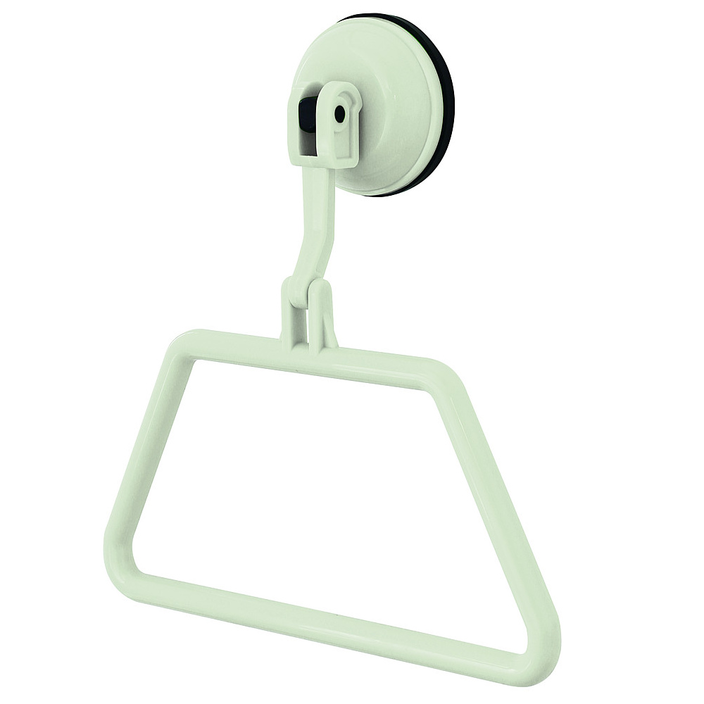 EuroTrail Handtuchhalter mit Saugnapf, weiß