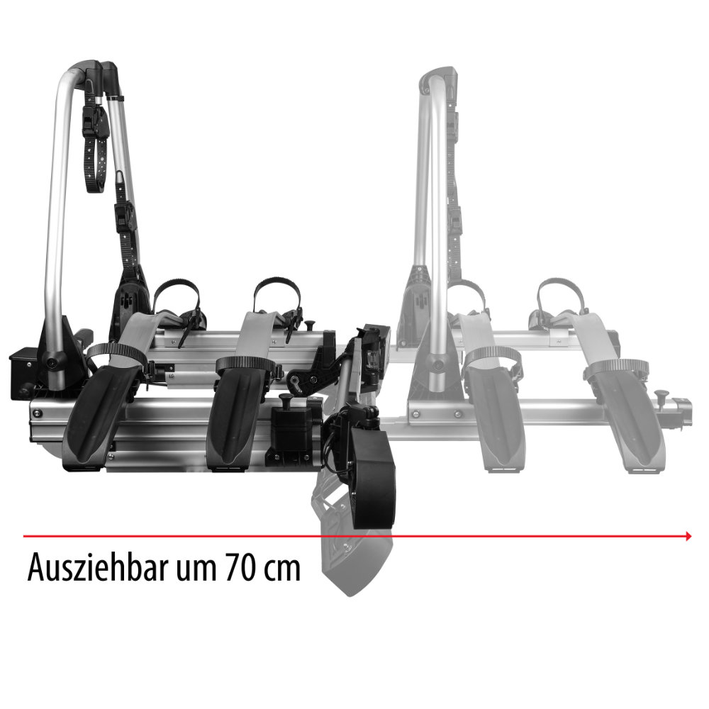 Eufab LAS Kupplungsträger SD260 für zwei Fahrräder