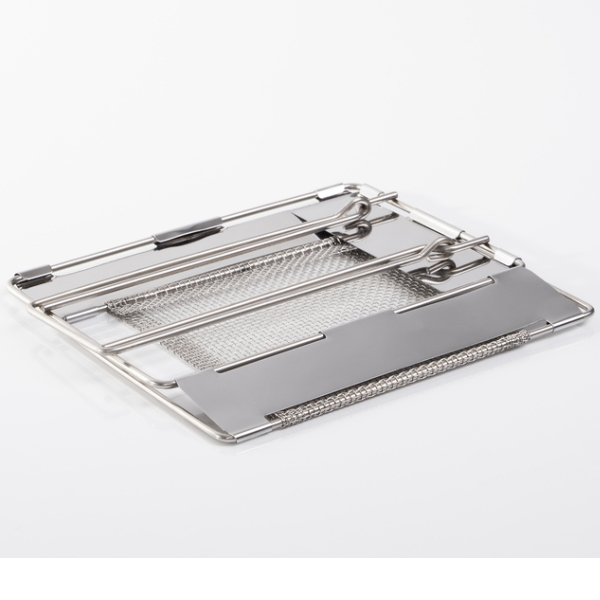 Camp4 klappbarer Edelstahl-Toaster