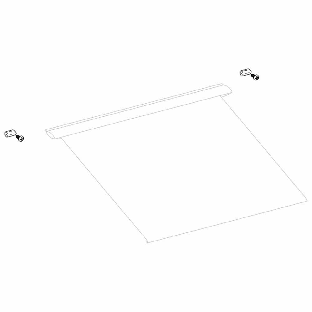 Endstopper für Vorzeltschiene, 2 Stück (Nr. 1500601177)