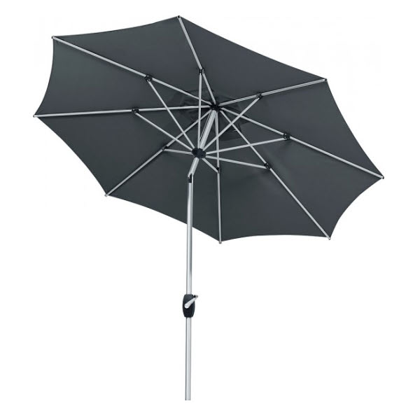 Schneider Sonnenschirm Venedig grau, Durchm. 270 cm