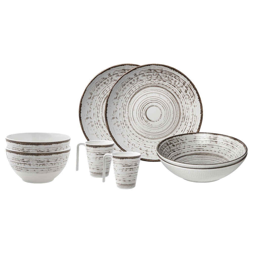 Brunner Geschirrset Kassandra, 8-teilig