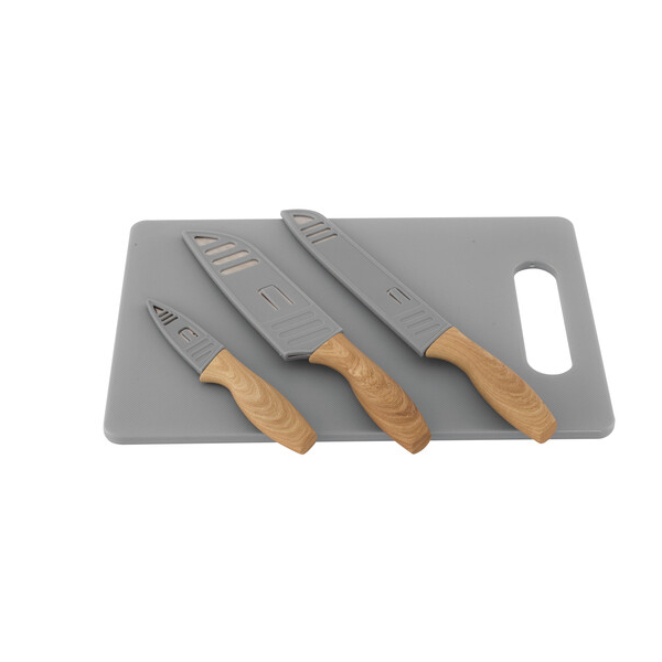 Outwell Messerset mit Schneidbrett Caldas