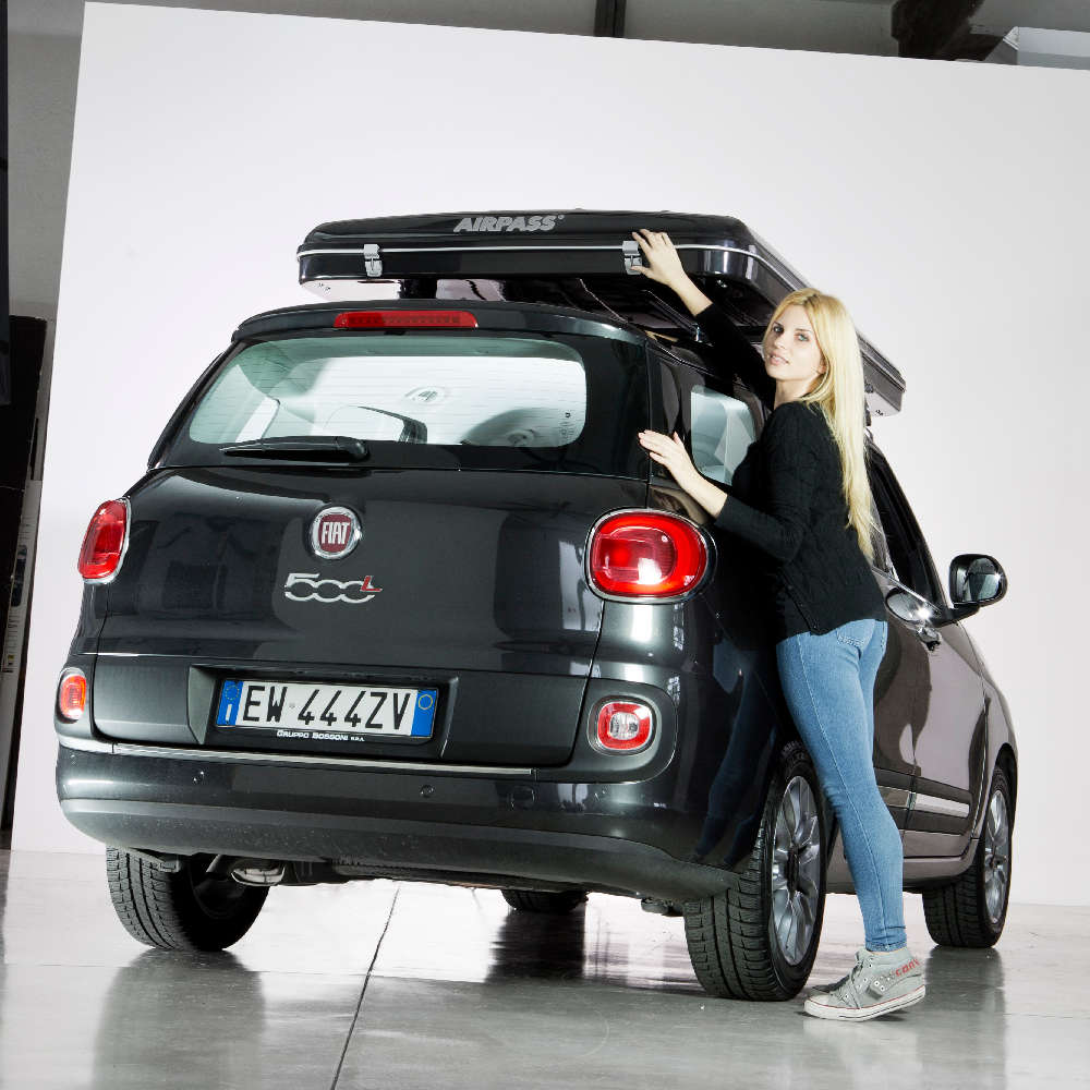 Airpass Dachzelt schwarz/carbon