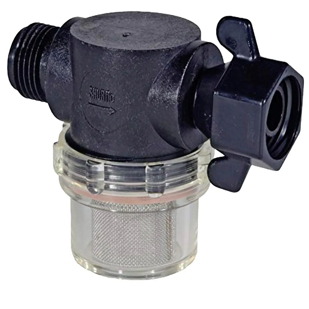 Lilie Wasserfilter für Lilie Pumpen drehbar