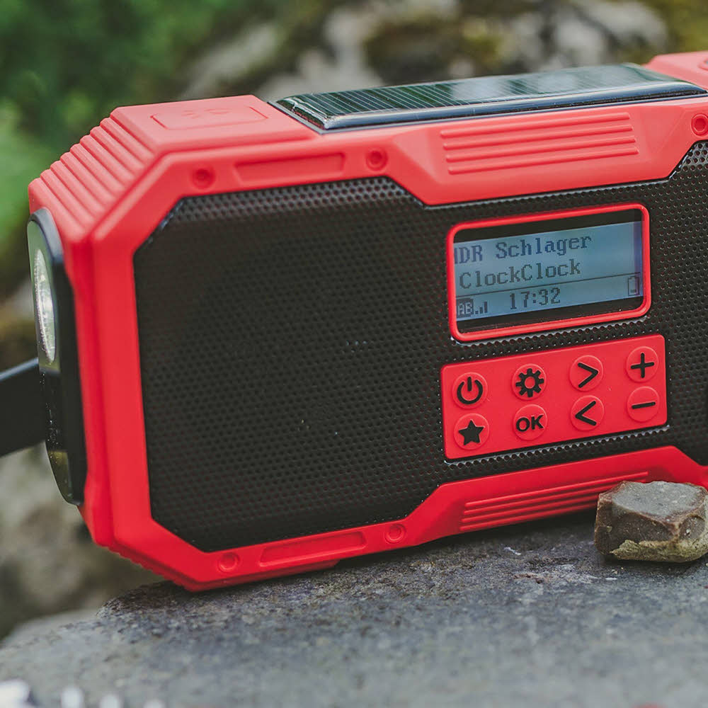 Albrecht Outdoor-/Kurbelradio DR 112
