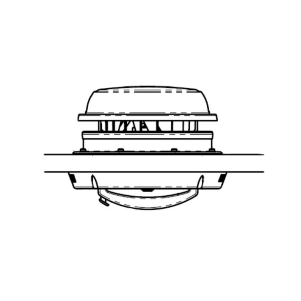 Maxxair Dachlüfter MAXXFAN Dome 12 Volt, schwarz