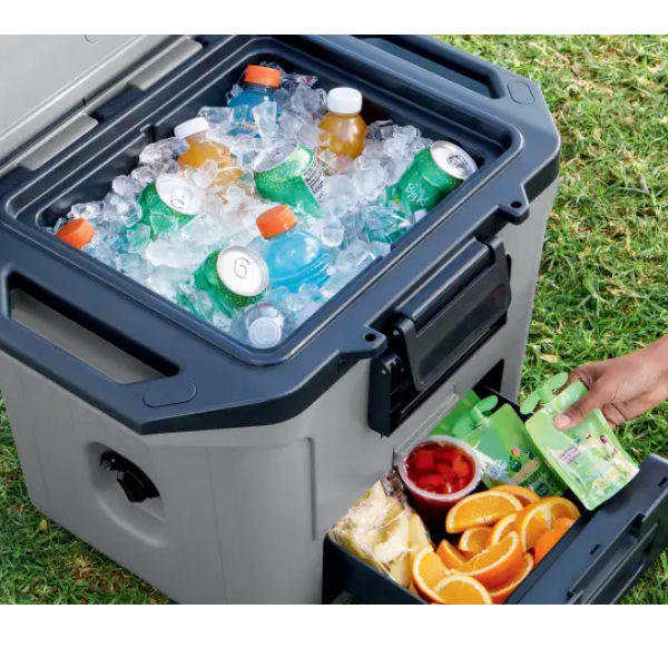 Ninja Kühlbox mit Trockenzone FrostVault 28 L, schiefergrau - FB131EUGY