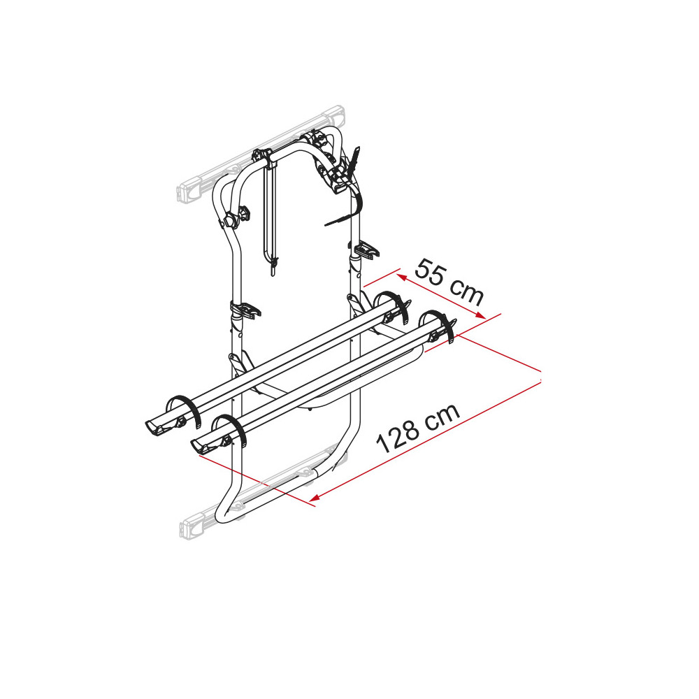 Fiamma Grundträger Carry-Bike DJ schwarz