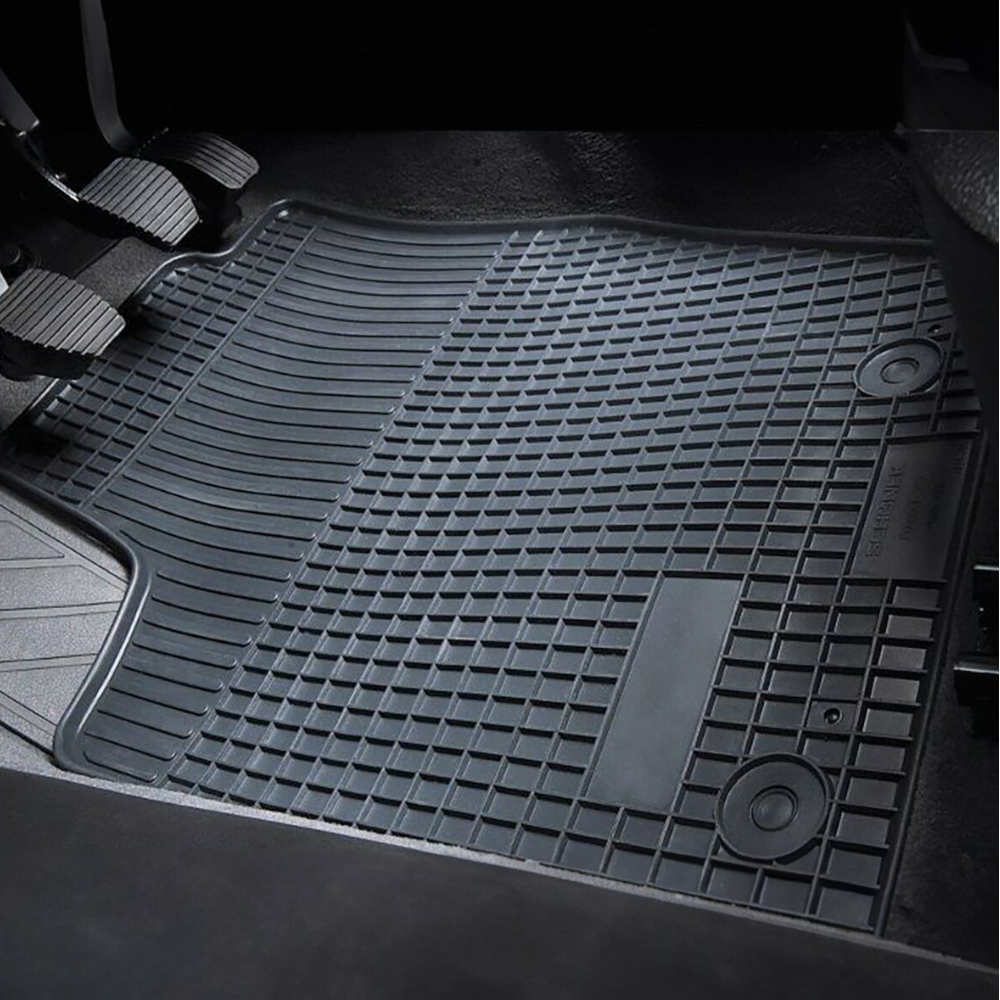 Schönek Passform Gummimatte 3-tlg. f. VW T5 ,T6, T6.1, 2-Sitzer ab 2003