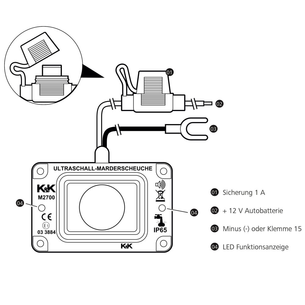 K+K Marderabwehrgerät M2700