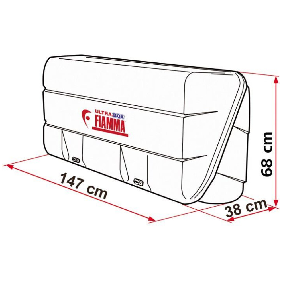 Fiamma Heckbox Ultra Box 360, weiß