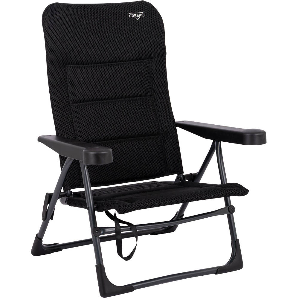 Crespo Strandstuhl AP/205 Air-Deluxe schwarz