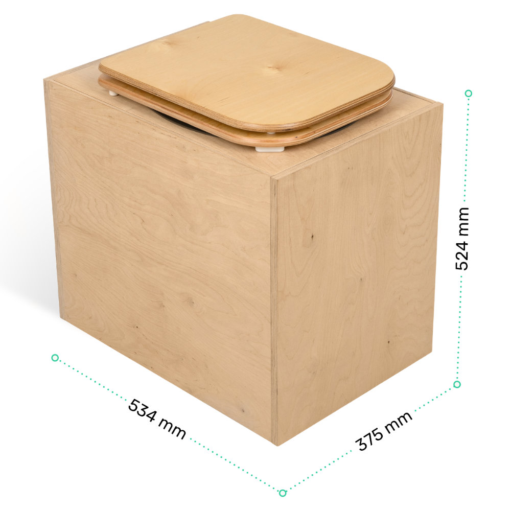 TROBOLO TeraBloem Plus Trenntoilette natur