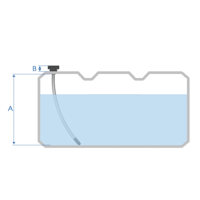 Produktbild von AquaMeter – Smarter Wassermonitor Für Wohnmobil & Camper, Bluetooth-App, Durchflusssensor, Ohne Bohren
